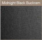 Midnight Black Buckram
