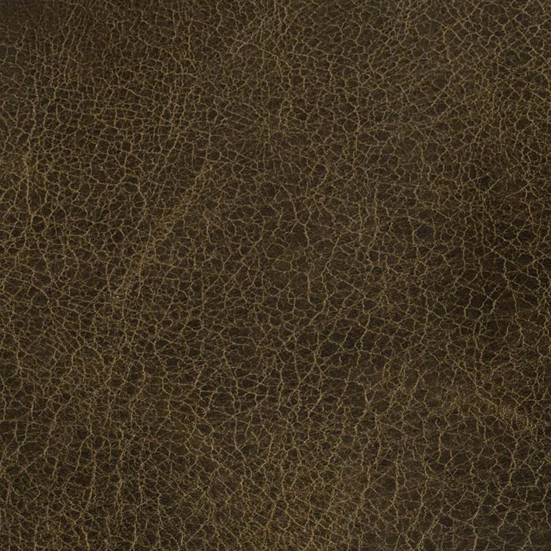 Burnt Olive – deep green rustic leather swatch with a natural texture