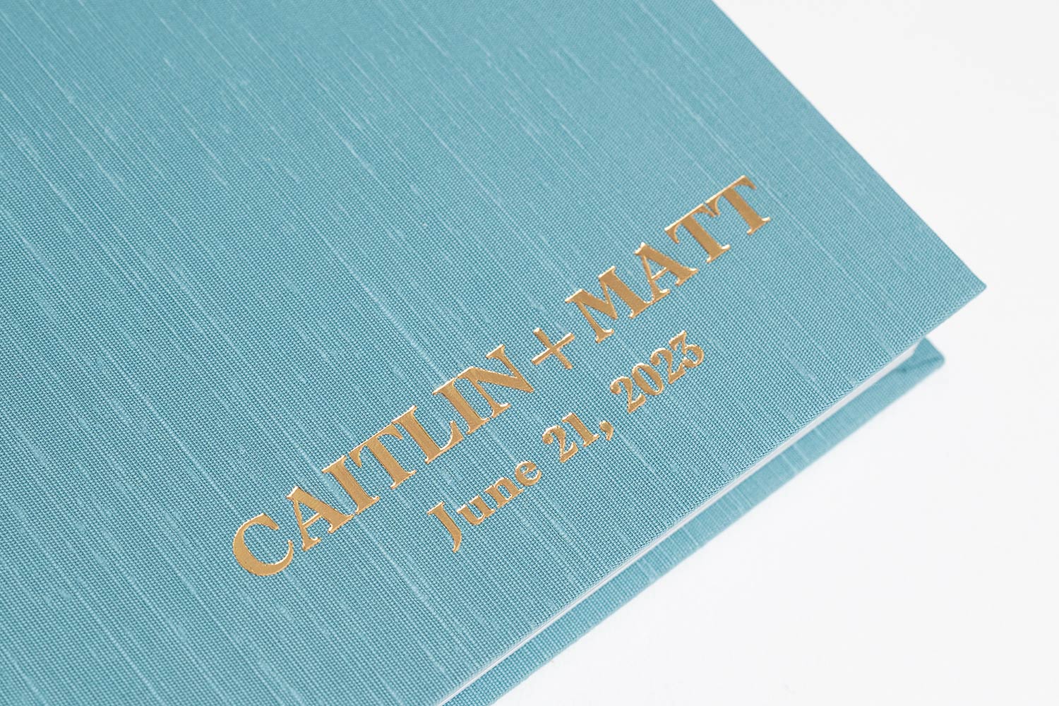 Japanese Silk, Foil Deboss (Handset Metal Font – Cochin)